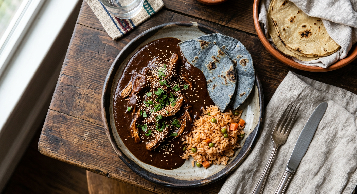 Authentic Mole Poblano Recipe | Cooking with Robots