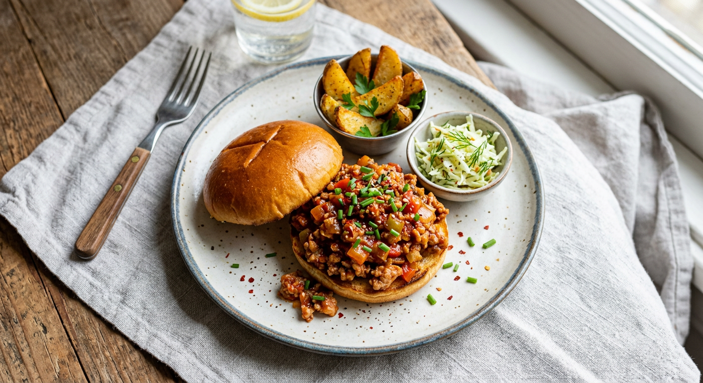 Easy Turkey Sloppy Joes Recipe | Cooking with Robots
