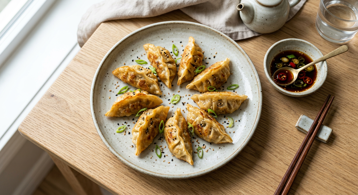Green Papaya Kimchi Mandu