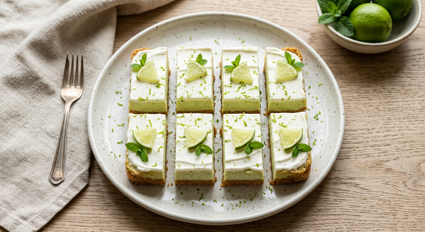 Key Lime Cheesecake Bars